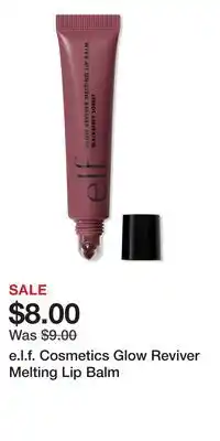 Ulta Beauty e.l.f. Cosmetics Glow Reviver Melting Lip Balm offer