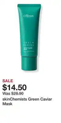 Ulta Beauty skinChemists Green Caviar Mask offer