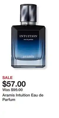 Ulta Beauty Aramis Intuition Eau de Parfum offer