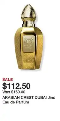 Ulta Beauty ARABIAN CREST DUBAI Jind Eau de Parfum offer
