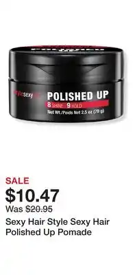 Ulta Beauty Sexy Hair Style Sexy Hair Polished Up Pomade offer