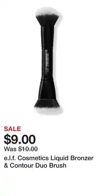 Ulta Beauty e.l.f. Cosmetics Liquid Bronzer & Contour Duo Brush offer