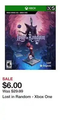 Game Stop Lost in Random - Xbox One offer