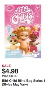 Game Stop Bibi-Chibi Blind Bag Series 1 (Styles May Vary) offer