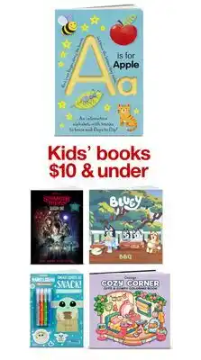 Target Kids' books offer