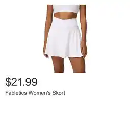 Costco Fabletics Women's Skort offer