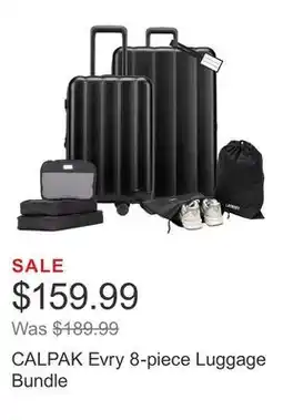 Costco CALPAK Evry 8-piece Luggage Bundle offer