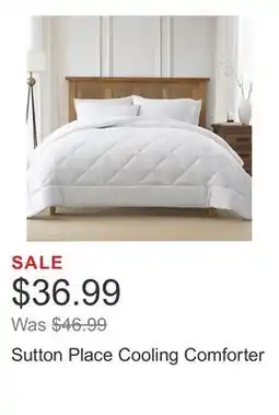 Costco Sutton Place Cooling Comforter offer