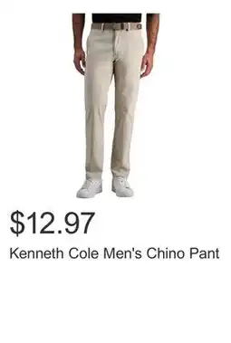 Costco Kenneth Cole Men's Chino Pant offer