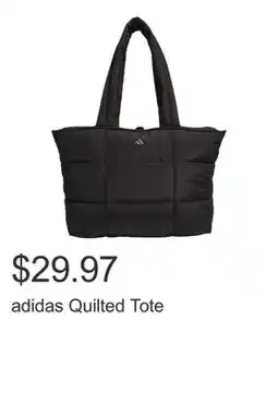 Costco adidas Quilted Tote offer
