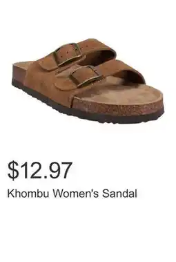 Costco Khombu Women's Sandal offer