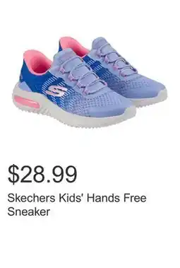 Costco Skechers Kids' Hands Free Sneaker offer