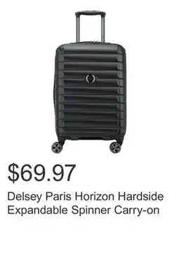 Costco Delsey Paris Horizon Hardside Expandable Spinner Carry-on offer