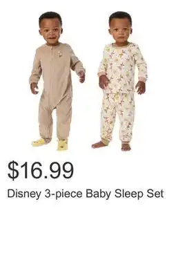 Costco Disney 3-piece Baby Sleep Set offer