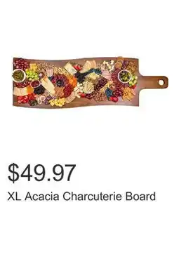 Costco XL Acacia Charcuterie Board offer