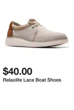 Belk Relaxlite Lace Boat Shoes offer