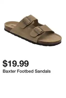 Belk Baxter Footbed Sandals offer