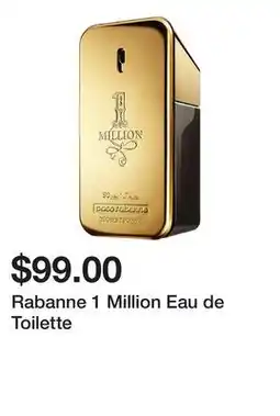 Belk Rabanne 1 Million Eau de Toilette offer