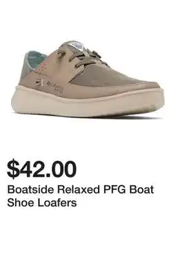 Belk Boatside Relaxed PFG Boat Shoe Loafers offer
