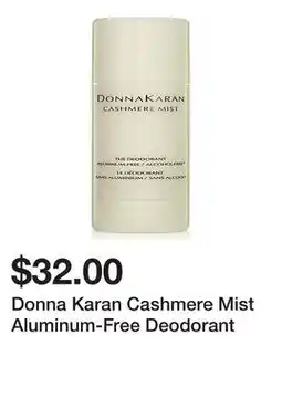 Belk Donna Karan Cashmere Mist Aluminum-Free Deodorant offer