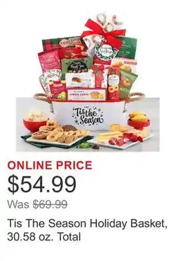 Costco Tis The Season Holiday Basket, 30.58 oz. Total offer