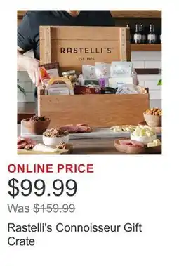 Costco Rastelli's Connoisseur Gift Crate offer