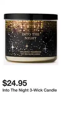 Bath & Body Works Into The Night 3-Wick Candle offer