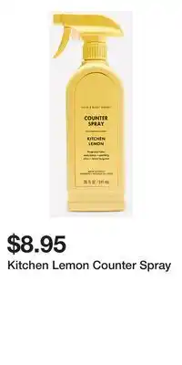 Bath & Body Works Kitchen Lemon Counter Spray offer