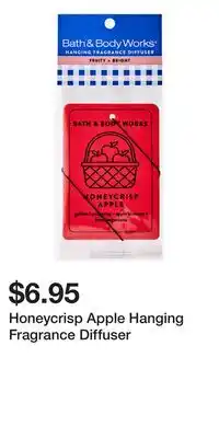 Bath & Body Works Honeycrisp Apple Hanging Fragrance Diffuser offer