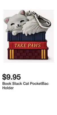 Bath & Body Works Book Stack Cat PocketBac Holder offer