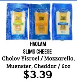Seven Mile Market Haolam slims cheese offer