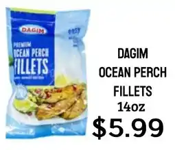 Seven Mile Market Dagim ocean perch fillets offer