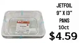 Seven Mile Market Jetfoil pans offer