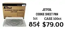 Seven Mile Market Jetfoil aluminum cookie sheets offer