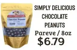 Seven Mile Market Simply delicious chocolate peanuts offer