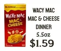 Seven Mile Market Wacky Mac Mac & Cheese Dinner offer