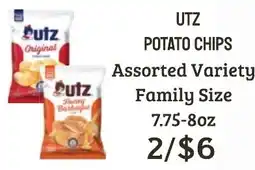 Seven Mile Market Utz potato chips offer