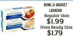 Seven Mile Market Bowl & Basket Lasagna offer