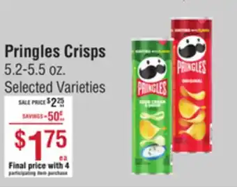 Smart & Final Pringles Crisps offer
