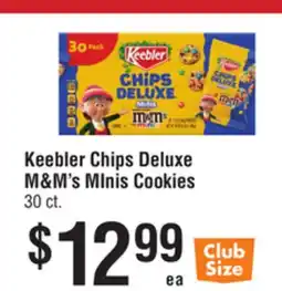Smart & Final Keebler Chips Deluxe M&M's Minis Cookies offer
