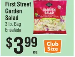 Smart & Final First Street Garden Salad offer
