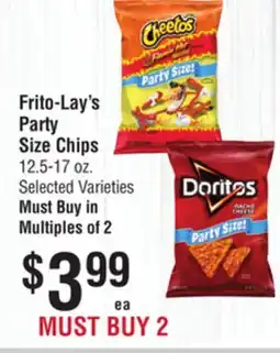 Smart & Final Frito-Lay's Party Size Chips offer