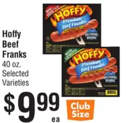 Smart & Final Hoffy Beef Franks offer