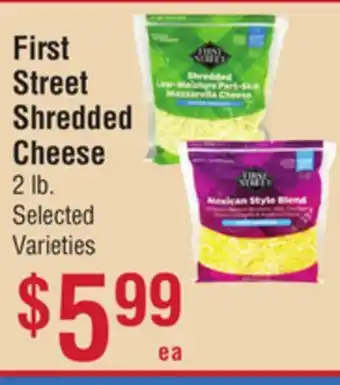 Smart & Final First Street Shredded Cheese offer