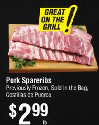 Smart & Final Pork Spareribs offer