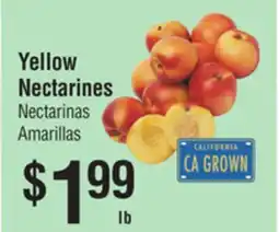 Smart & Final Yellow Nectarines offer