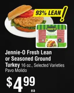 Smart & Final Jennie-O Fresh Lean or Seasoned Ground Turkey offer