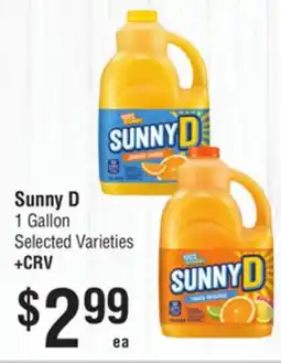 Smart & Final Sunny D offer