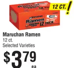 Smart & Final Maruchan Ramen offer