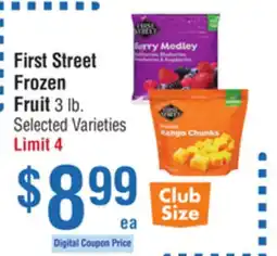 Smart & Final First Street Frozen Fruit offer